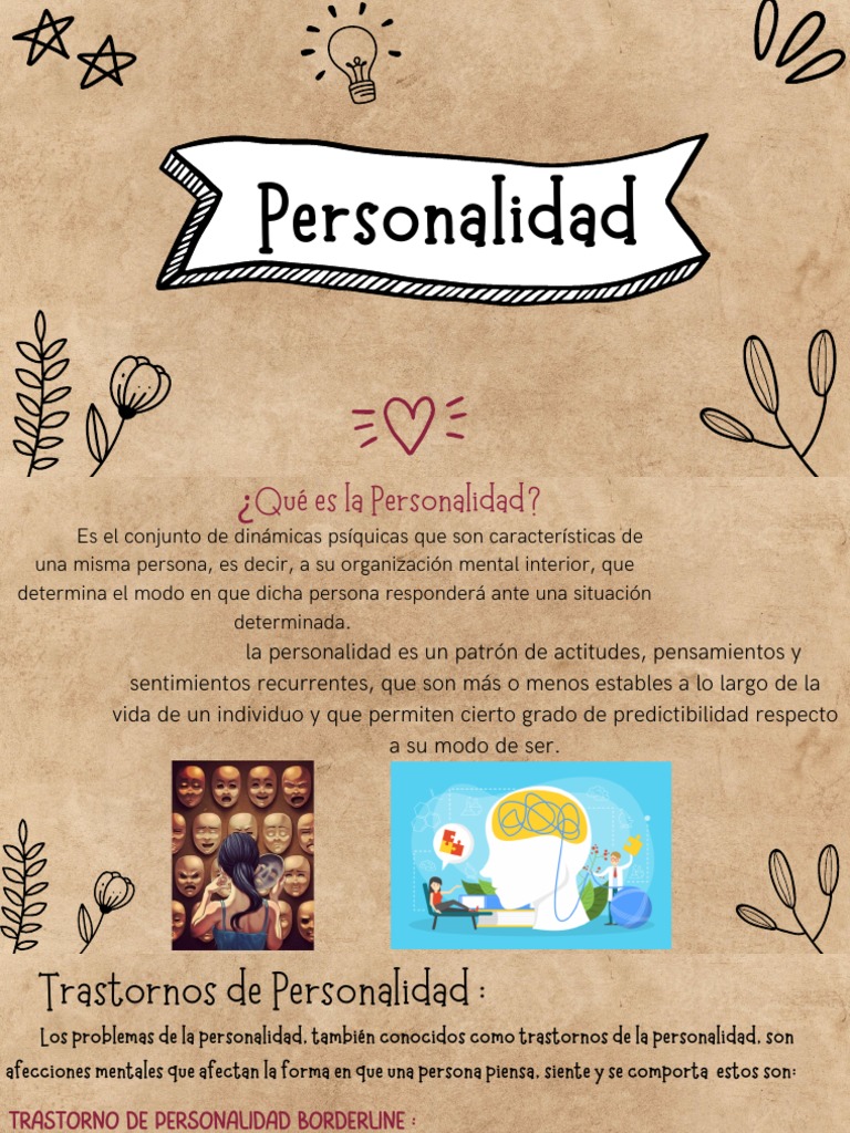 Trastornos de Personalidad: Guía Completa | PDF