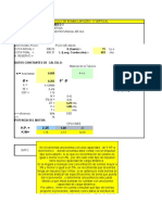 Calculo de Equipo de Bombeo Camara 3