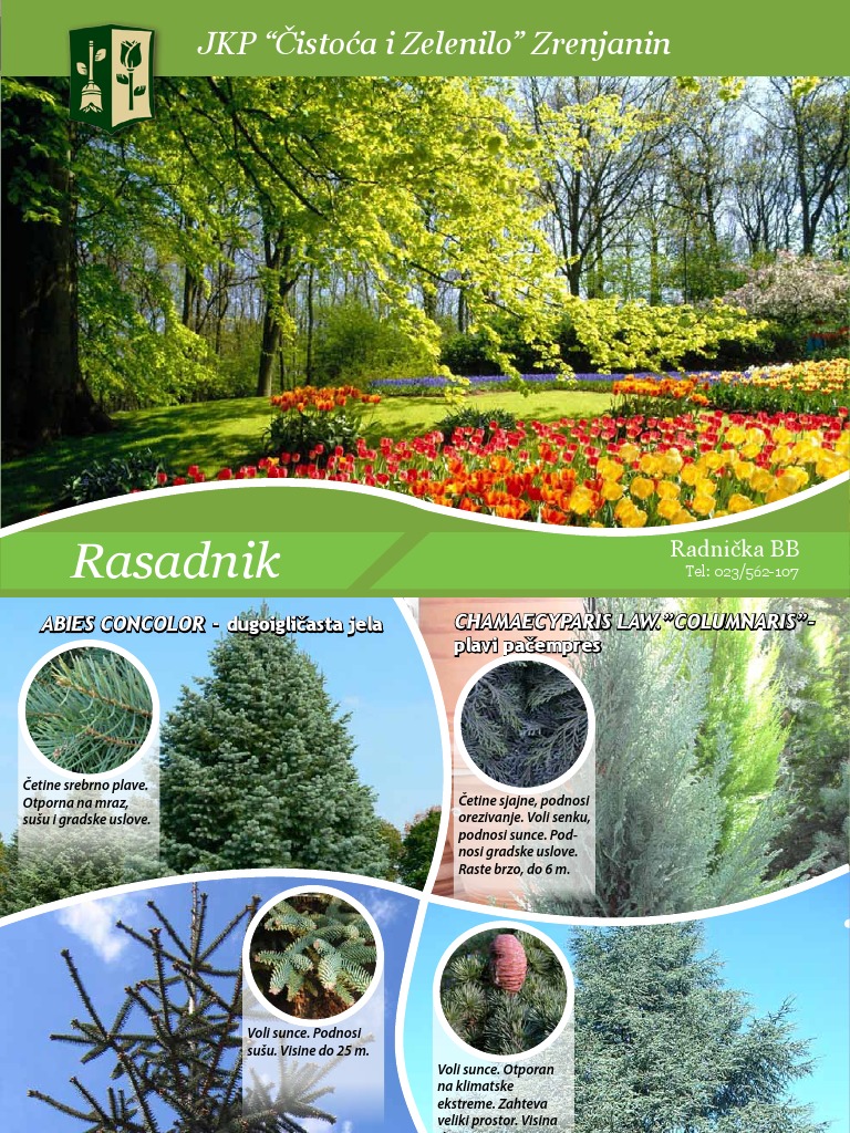 Katalog Rasadnik Zrenjanin 2022 | PDF