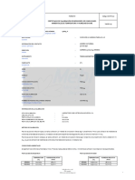 Certificado de Calibración de Medidores de Condiciones Ambientales de Temperatura Y Humedad en Aire