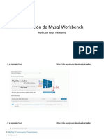 Instalación Mysql Workbench