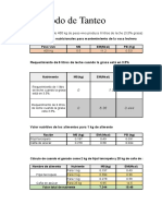 Ejercicio de Tanteo