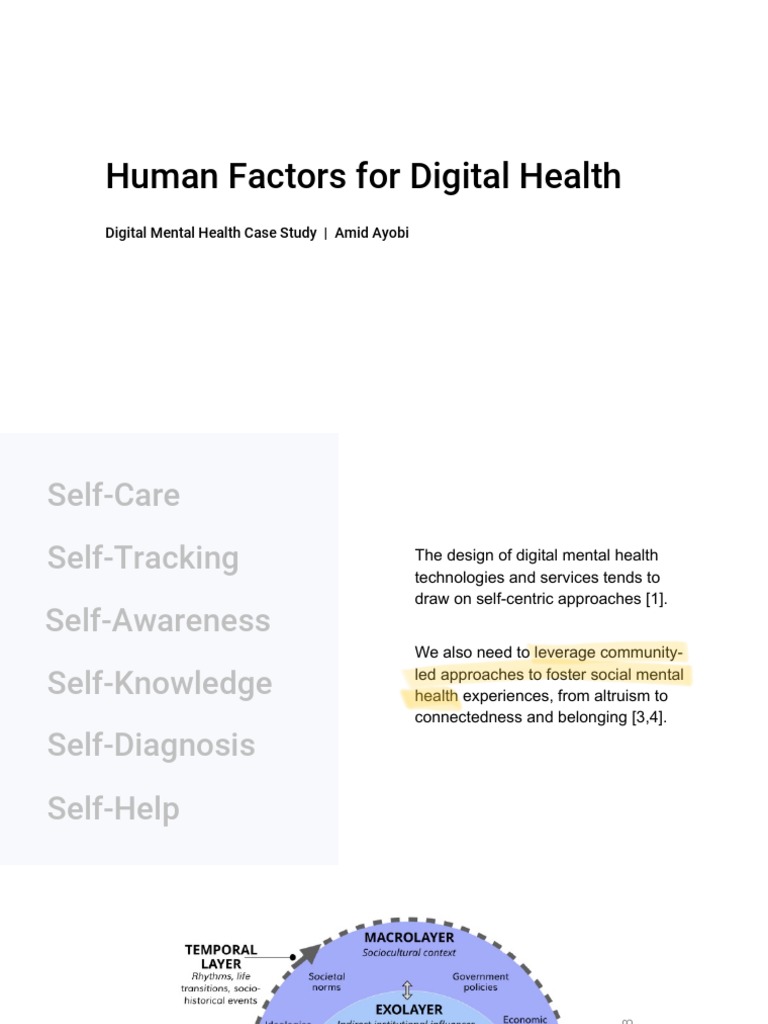 Digital Mental Health for Refugees | PDF | Science & Mathematics
