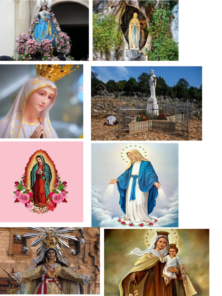 Advocaciones Marianas Imagenes PDF