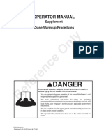 National Crane 1300A Operators Manual