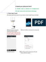 1-Cámara WIFI-Guia Rápida para Aplicación Móvil