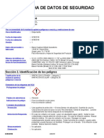 Ficha de Datos de Seguridad: Sección 1. Identificación