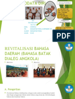 Revitalisasi Bahasa Daerah (Bahasa Batak Dialeg Angkola