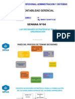 SESION 04 - Las Decisiones Estratégicas en La Organización