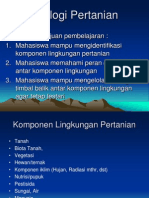 Ekologi Pertanian