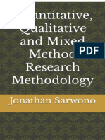 Quantitative, Qualitative and Mixed Method Research Methodology 2nd - Edition