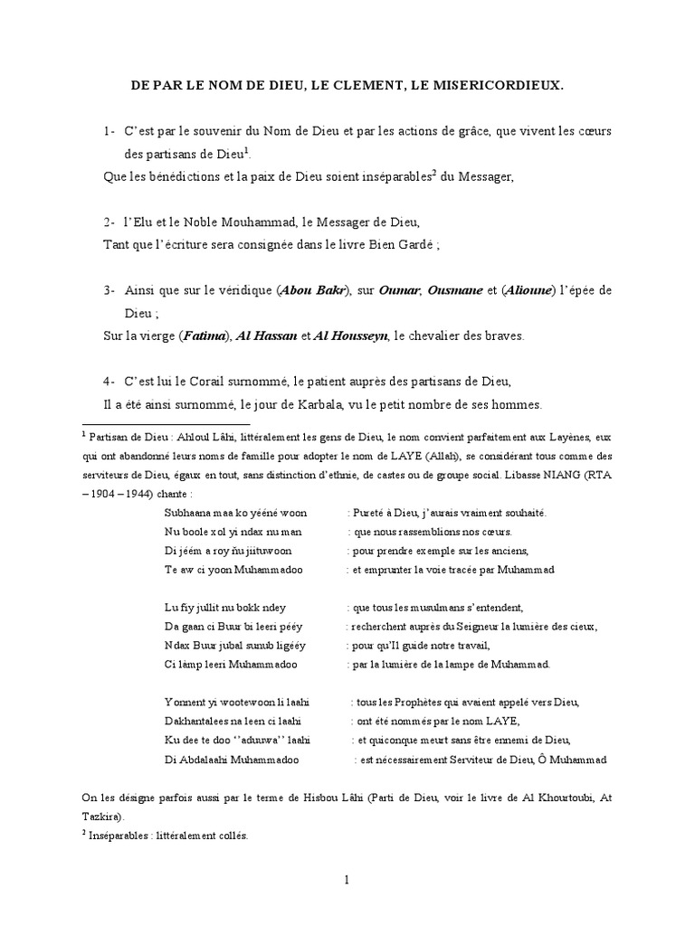 Réflexions sur le Mahdi et la Foi | PDF | Dieu | Coran