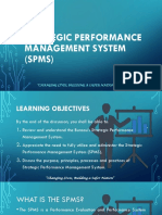 Strategic Performance Management System