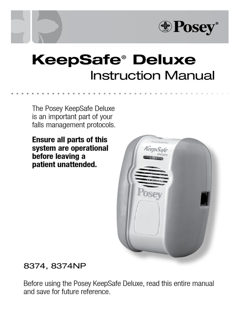 Posey KeepSafe Deluxe Alarm | PDF | Leak | Corrosion