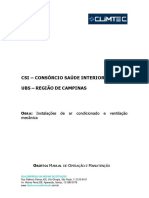 Manual de Operação e Manutenção CSI - UBS