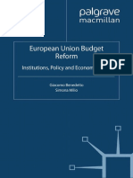 Giacomo Benedetto, Simona Milio (Eds.) - European Union Budget Reform - Institutions, Policy and Economic Crisis-Palgrave Macmillan UK (2012)