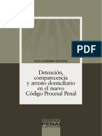 18. Detención, Comparecencia y Arresto Domiciliario en el NPP - Alex Guerrero