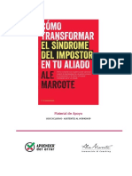 Alejandra Marcote - Material de Apoyo Audiovisual - Cómo Transformar El Síndrome Del Impostor en Tu Aliado