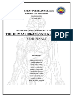 Sci 401 Biological Sci Organ System