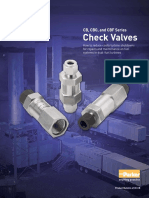 燃机燃油轻吹单向阀 362A1331P002 CB - CBG Series Check Valves