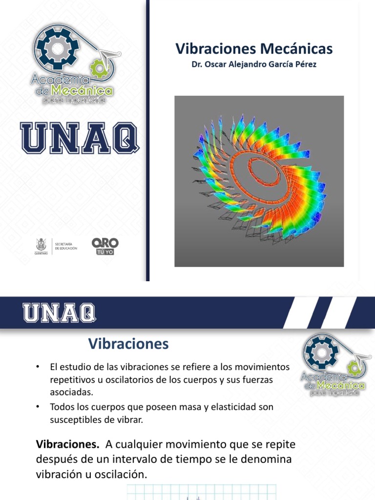 Vibraciones Mecánicas Clase 1 - Introducción - 2 | PDF | Oscilación ...
