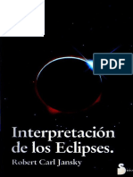 (Robert Carl Jansky) - Interpretacion de Los Eclipses