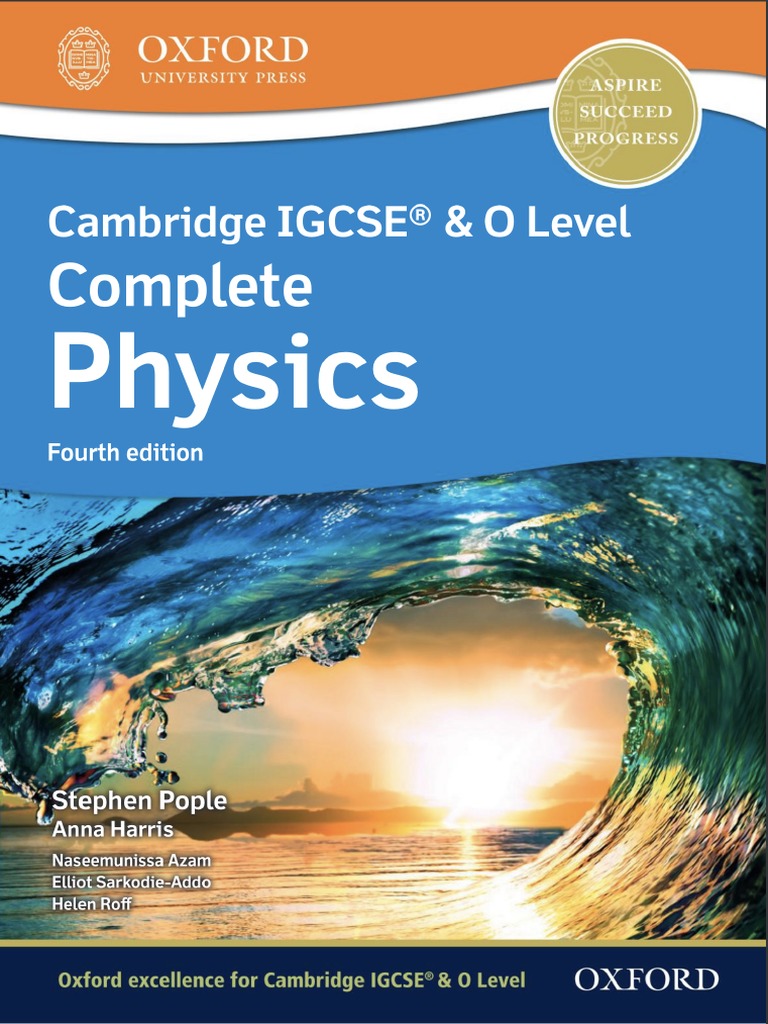 Cambridge IGCSE & O Level Complete Physics Student Book, 4th