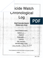 Epstein Suicide Log