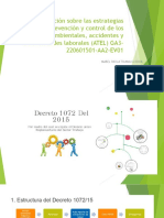 Presentación Sobre Las Estrategias para La Prevención y Control de Los Impactos Ambientales, Accidentes y Enfermedades Laborales (ATEL) GA3-220601501-AA2-EV01