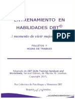 PDF Entrenamiento en Habilidades DBT Folletos y Hojas de Trabajo