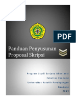 Panduan Penyusunan Proposal Skripsi S1 Akuntansi 30 Jan 2019 1