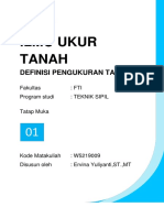 Modul Ilmu Ukur Tanah Minggu 1