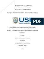 03.prueba A Rotor Bloqueado de Un Motor de Corriente Continua