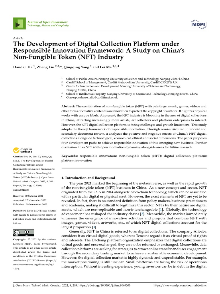 The Development of Digital Collection Platform under Responsible
