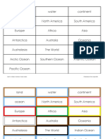 FREEWorldMapLabelsMontessoriGeographyPuzzleLabels 1