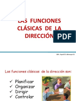 Las Funciones Clásicas de La Dirección