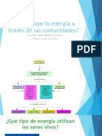 ¿Cómo Fluye La Energía A Través de Las Comunidades?: Ecología Y Medio Ambiente. Bloque Iii Profesor. Eneida Caro Gómez