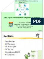 Life Cycle Assessment of Green Buildings