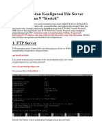 Cara Install Dan Konfigurasi File Server FTP Di Debian 9