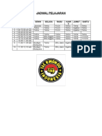 Jadwal Pelajaran