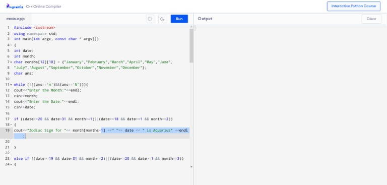Online C++ Compiler | PDF