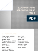 Laporan Kasus Kelompok Parse KMB 1