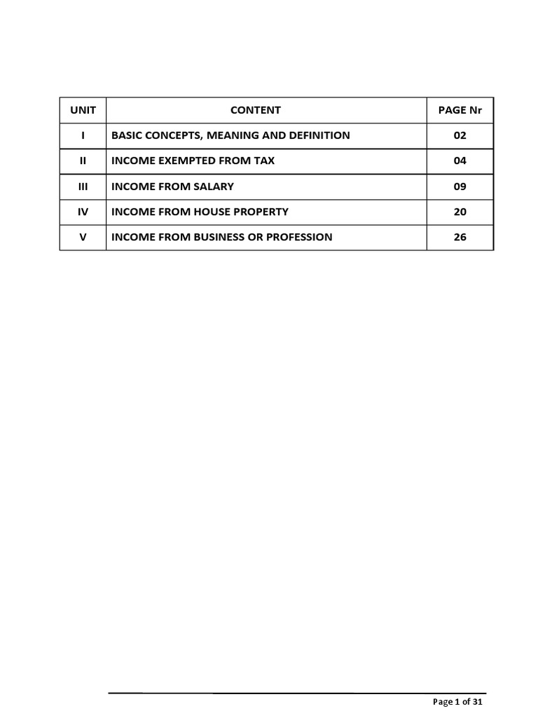 Income Tax Law Practice Pdf Cost Of Living Employee Benefits