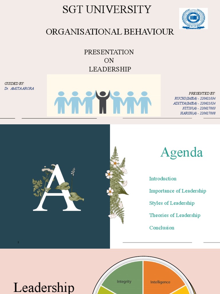 Leadership | PDF | Leadership | Organizational Behavior