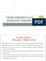 3. TEORI PERMINTAAN (DEMAND THEORY)