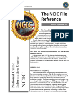 NCIC File Reference Card