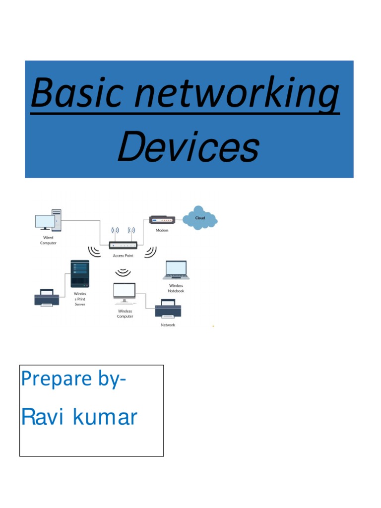 Basic Networking Devices PDF