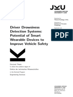 Driver Drowsiness Detection Systems Potential of Smart Wearable Devices To Improve Vehicle Safety