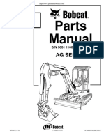 Bobcat 435 Spare Parts Manual