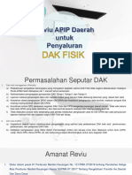 Materi Ke-6 - Panduan Reviu DAK Fisik - 21 November 2019